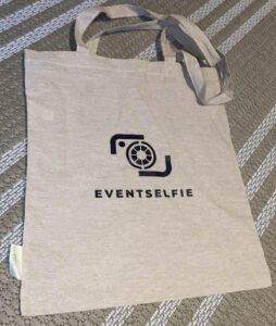 Vászontáska - Eventselfie logo